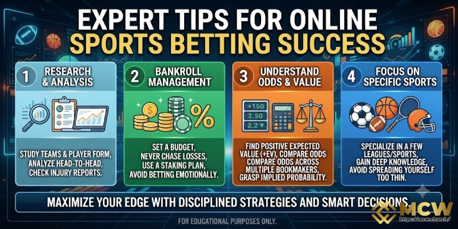 Expert Tips for Online Sports Betting Success