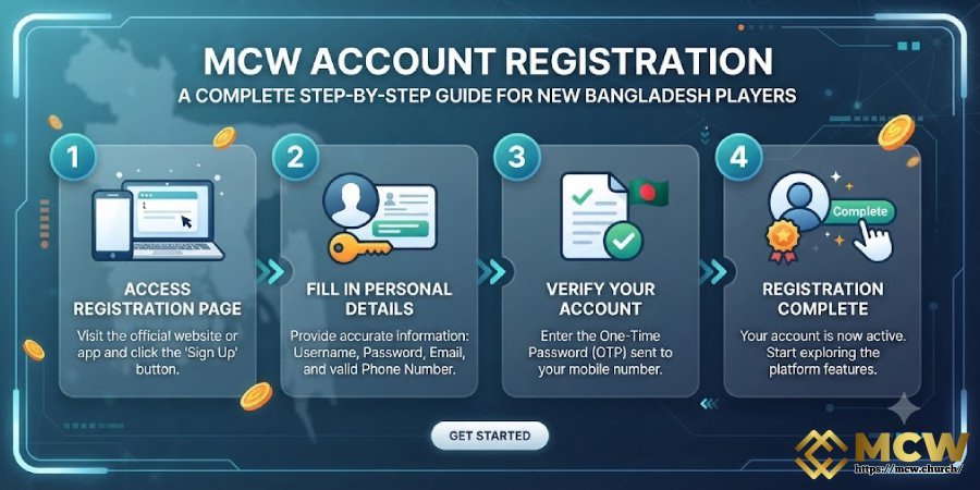 MCW Account Registration – A Complete Step-by-Step Guide for New Bangladesh Players MCW Account Registration