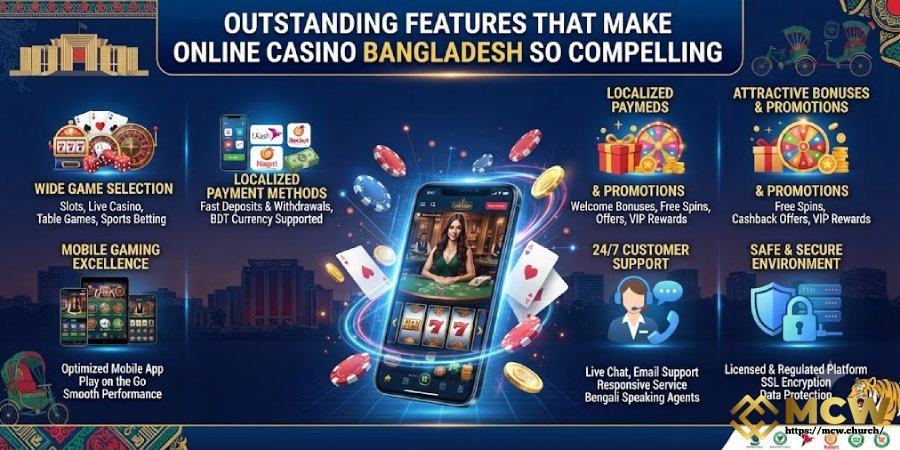 Outstanding Features That Make Online Casino Bangladesh So Compelling