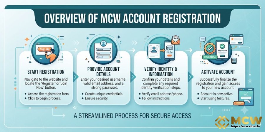 Overview of MCW Account Registration Overview of MCW Account Registration