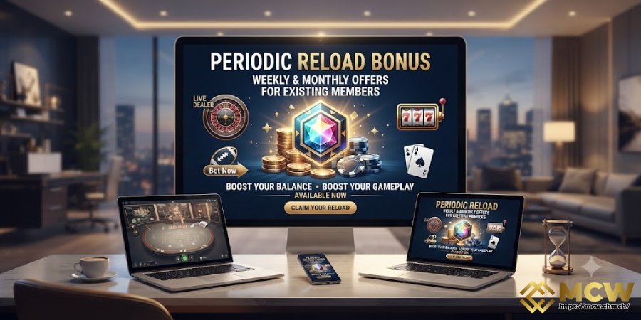 Periodic Reload Bonus for Existing Members Periodic Reload Bonus for Existing Members