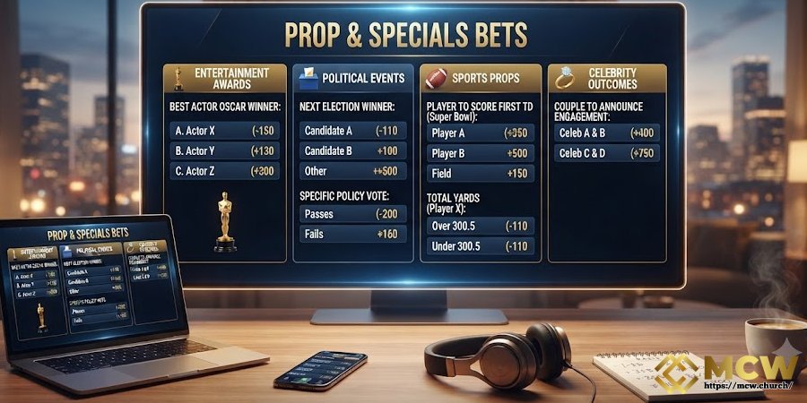 Prop/Specials Bets Prop/Specials Bets
