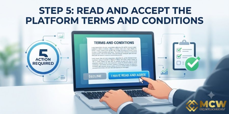 Step 5: Read and Accept the Platform Terms and Conditions Step 5: Read and Accept the Platform Terms and Conditions